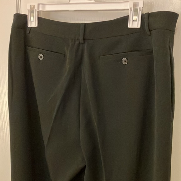 Size 14 black stretch woven poly rayon 4 pocket trousers (1st pair) - Picture 5 of 10